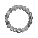 Pure Light â Moonstone & Clear Quartz crystal Bracelet - ASTROSOUL