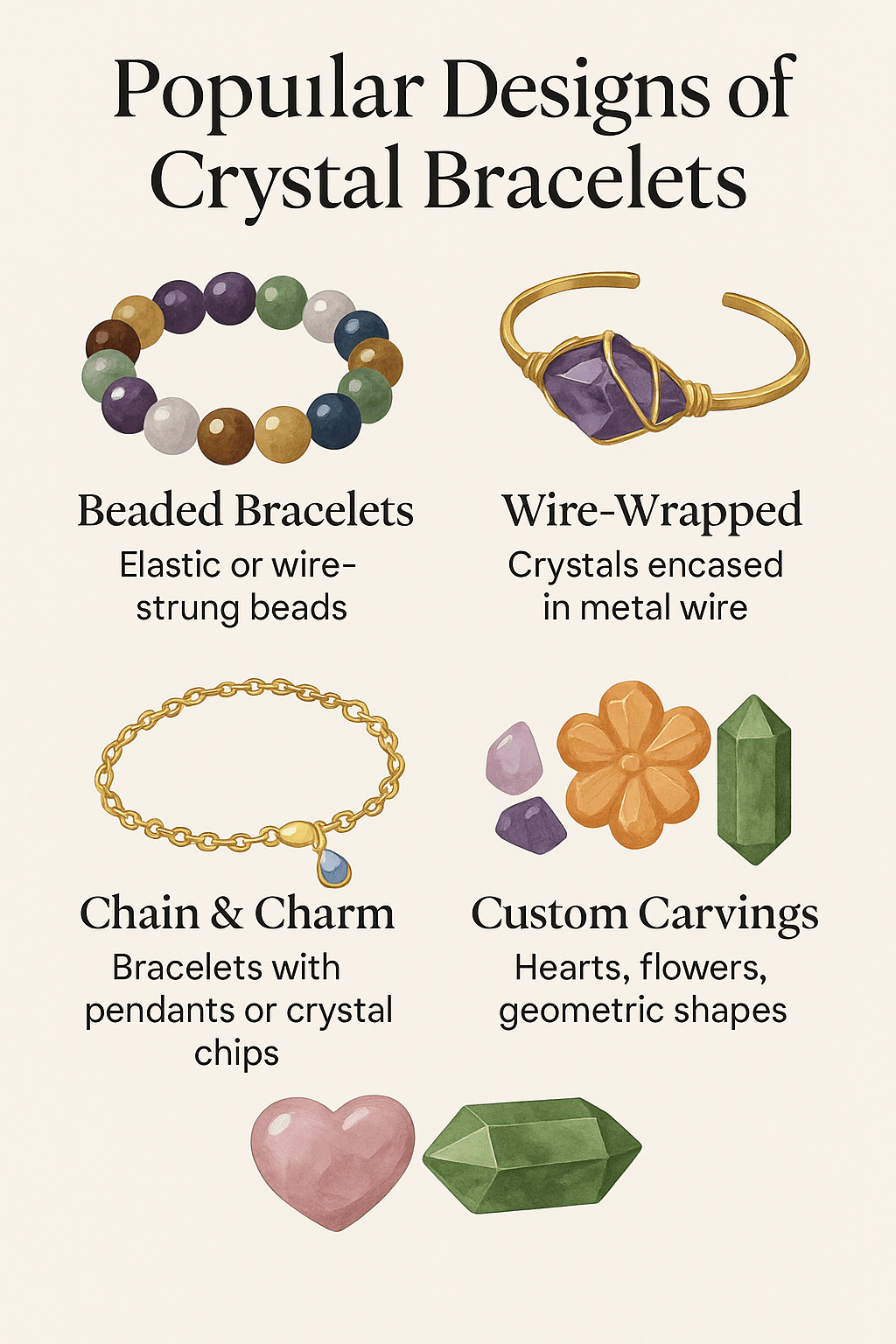Crystal Bracelets: Materials, Craftsmanship, and Everyday Uses - ASTROSOUL