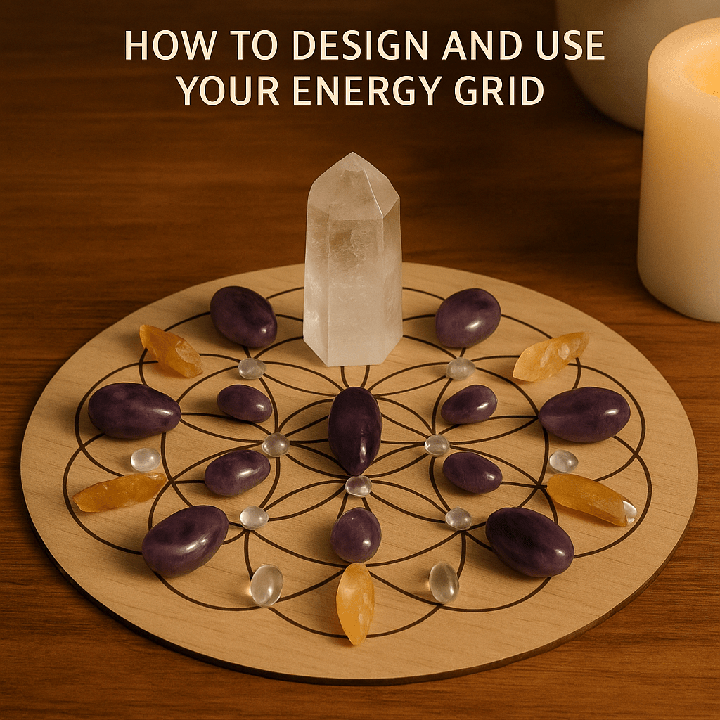Crystal Grid Layout: How to Design and Use Your Energy Grid - ASTROSOUL