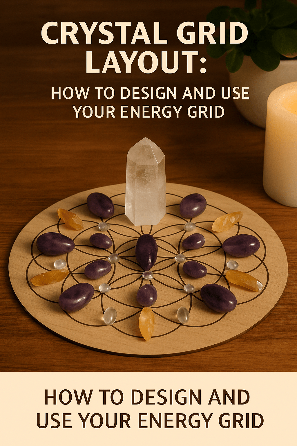 Crystal Grid Layout: How to Design and Use Your Energy Grid - ASTROSOUL