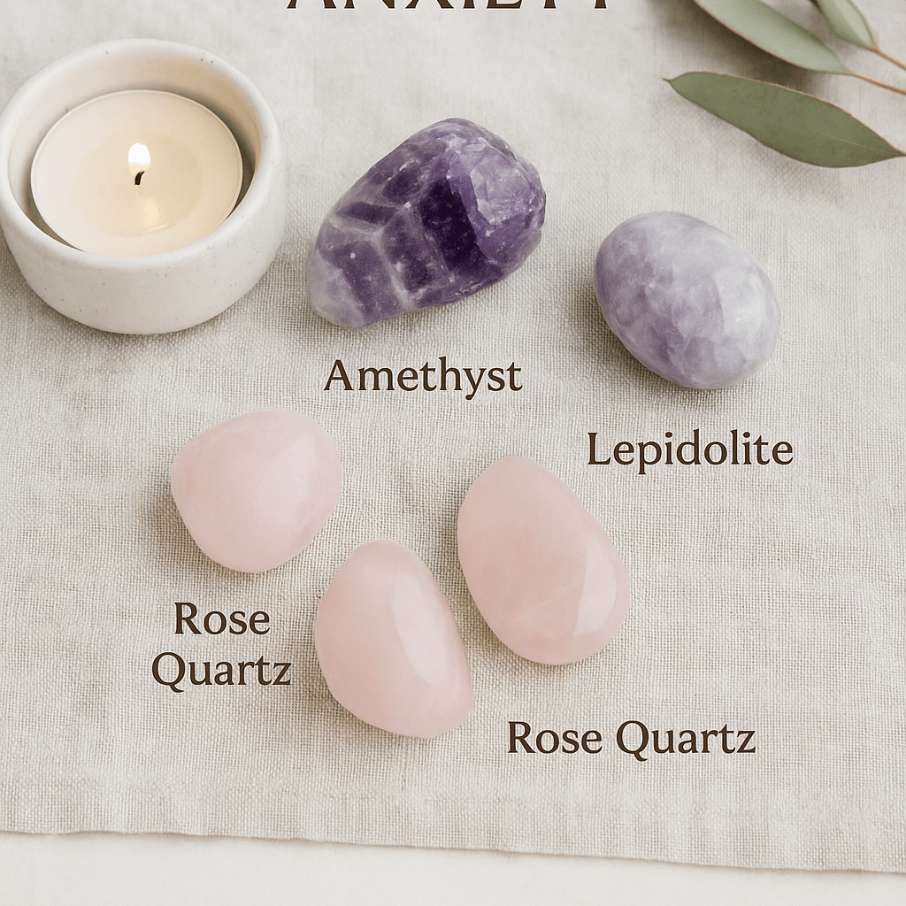 Crystals for Anxiety: Calm Energy and Emotional Balance - ASTROSOUL