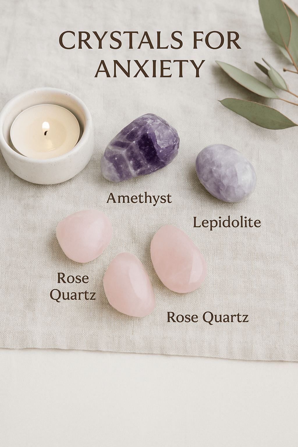 Crystals for Anxiety: Calm Energy and Emotional Balance - ASTROSOUL