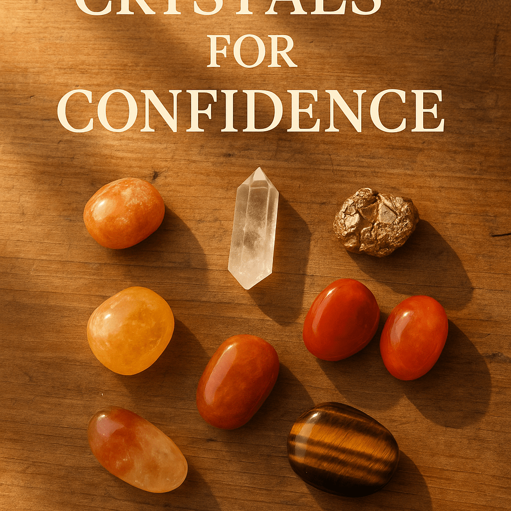 Crystals for Confidence and Courage - ASTROSOUL