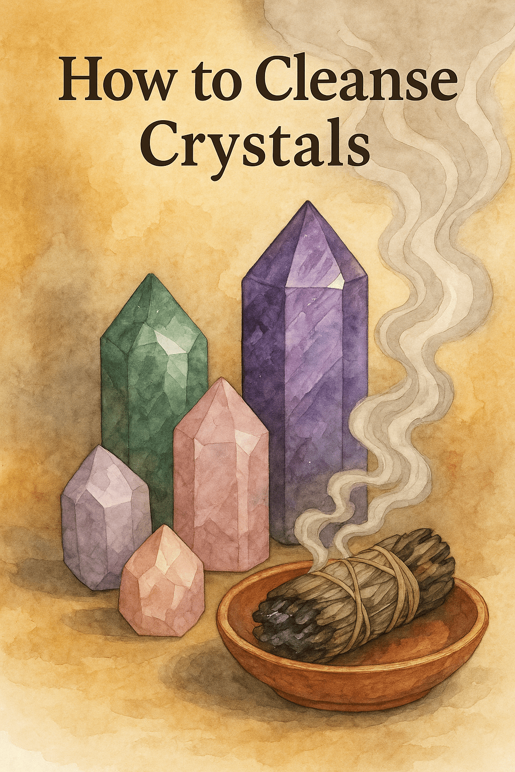 How to Cleanse Crystals Methods and Spiritual Benefits - ASTROSOUL