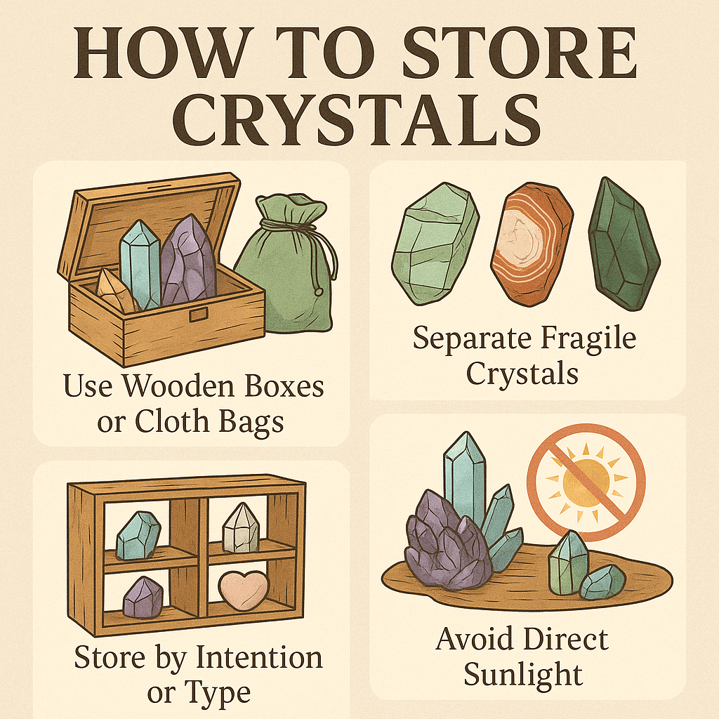 How to Store Crystals Properly for Energy and Longevity - ASTROSOUL