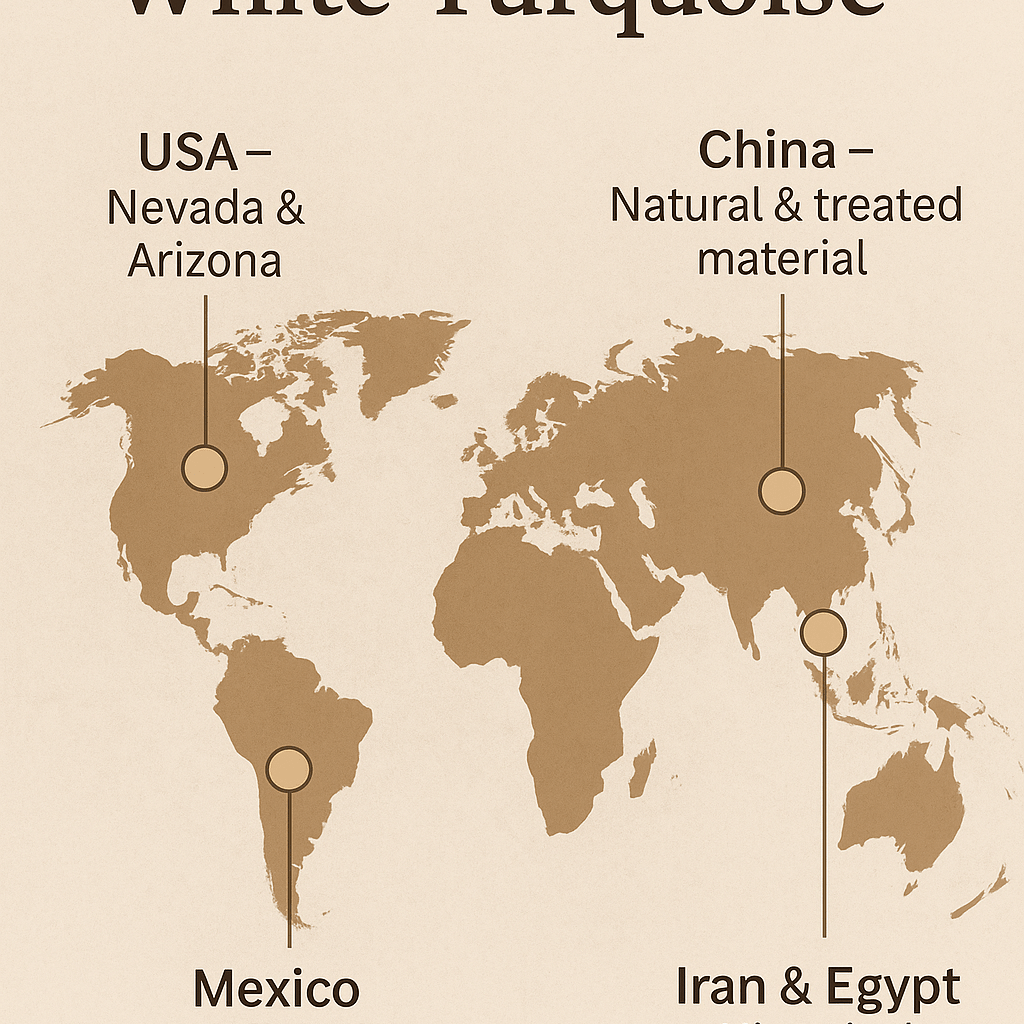 White Turquoise: Properties, Sources, and Modern Uses - ASTROSOUL