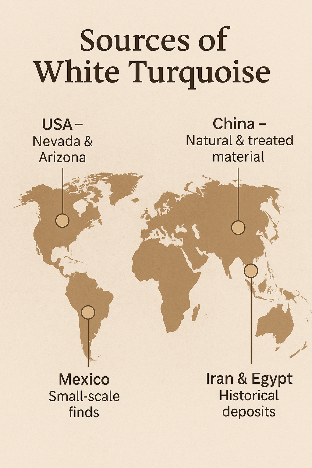 White Turquoise: Properties, Sources, and Modern Uses - ASTROSOUL