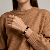 Balance Energy Bracelet – Obsidian, Clear Quartz & Moonstone - ASTROSOUL