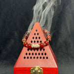 Crimson Guardian – Red Tiger Eye Pixiu Bracelet - ASTROSOUL