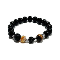 Eclipse Guard – Obsidian, Tiger Eye & Citrine Bracelet - ASTROSOUL