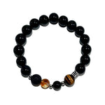 Eclipse Guard – Obsidian, Tiger Eye & Citrine Bracelet - ASTROSOUL