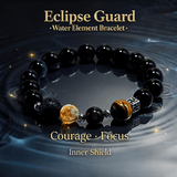 Eclipse Guard – Obsidian, Tiger Eye & Citrine Bracelet - ASTROSOUL