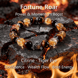 Fortune Roar Bracelet – Citrine & Tiger Eye - ASTROSOUL
