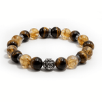Fortune Roar Bracelet – Citrine & Tiger Eye - ASTROSOUL