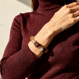 Golden Harmony Bracelet – Citrine, Tiger Eye & Garnet - ASTROSOUL