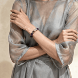 Harmony Glow – Amethyst, Rose Quartz & Rutilated Quartz Bracelet - ASTROSOUL