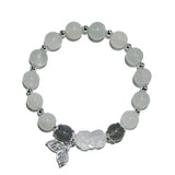 Jade Harmony Pixiu Bracelet – White Jade & Labradorite - ASTROSOUL