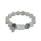 Jade Harmony Pixiu Bracelet – White Jade & Labradorite - ASTROSOUL