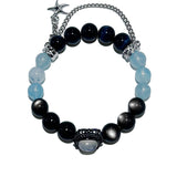 Moonlight Guardian – Moonstone & Aquamarine Bracelet - ASTROSOUL