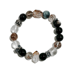 Mystic Balance Bracelet – BlackOnyx, Morganite & Rutilated Quartz - ASTROSOUL