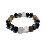 Nebula Dreams – Multi Gemstone & Rutilated Quartz Bracelet - ASTROSOUL