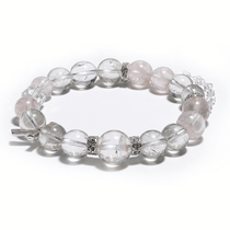 Pure Light – Clear Quartz & White Phantom Bracelet - ASTROSOUL