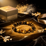 Royal Empowerment Bracelet – Yellow Tiger Eye, Golden Tiger Eye & Citrine - ASTROSOUL