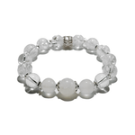 Royal Purity Bracelet – Azeztulite, White Agate & Clear Quartz - ASTROSOUL