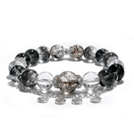 Sacred Grove – Rutilated Quartz & Moss Agate crystal Bracelet - ASTROSOUL
