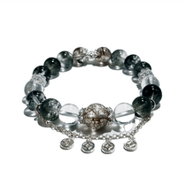 Sacred Grove – Rutilated Quartz & Moss Agate crystal Bracelet - ASTROSOUL
