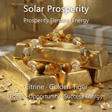 Solar Prosperity – Citrine & Golden Tiger crystal Bracelet - ASTROSOUL