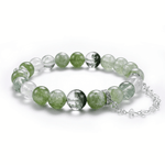 Spring Serenity – Green Jade & Fluorite crystal Bracelet - ASTROSOUL