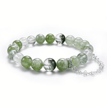 Spring Serenity – Green Jade & Fluorite crystal Bracelet - ASTROSOUL