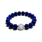 Starry Night – Lapis Lazuli & Moonstone Bracelet - ASTROSOUL